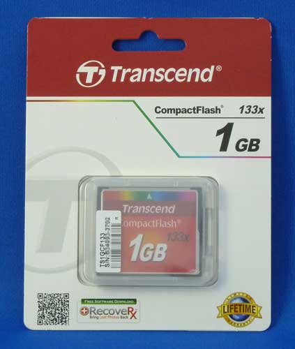 Transcend Compact Flash 133x 1GB