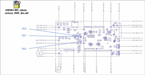 図5 Intel® Edison Kit for Arduino*の物理寸法